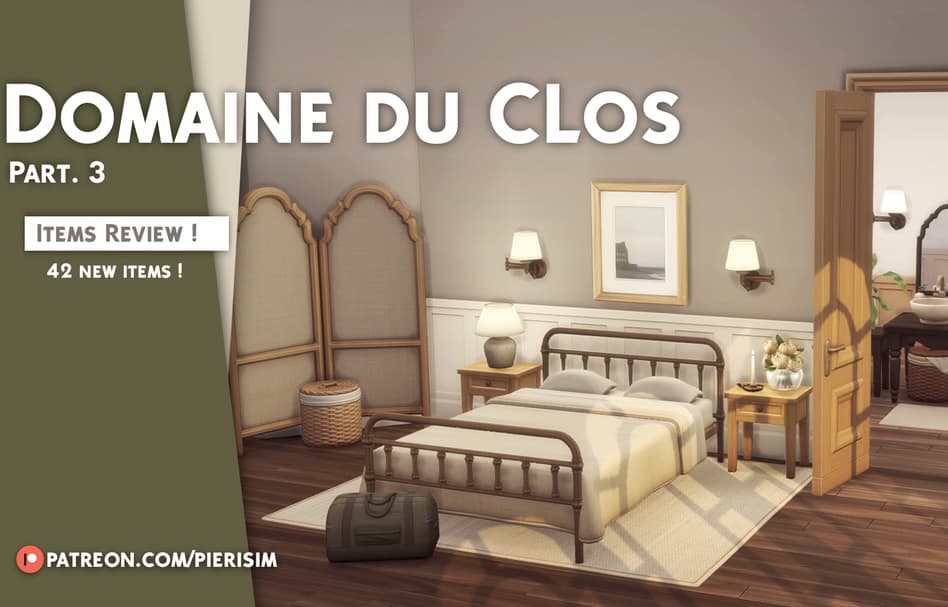 Спальня Domaine du Clos Part.3